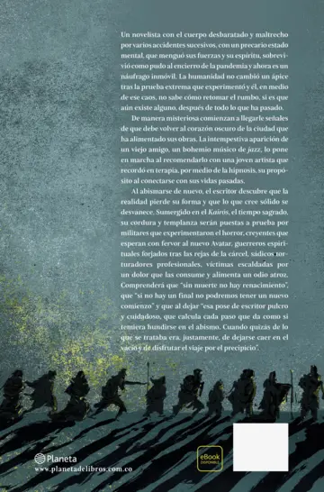 Contraportada Los vagabundos de Dios