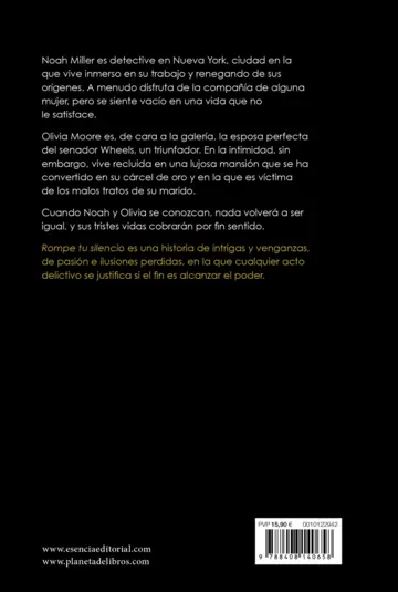 Contraportada Rompe tu silencio