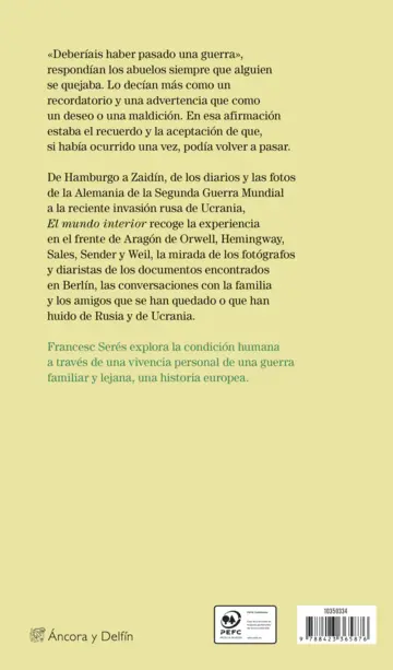 Contraportada El mundo interior