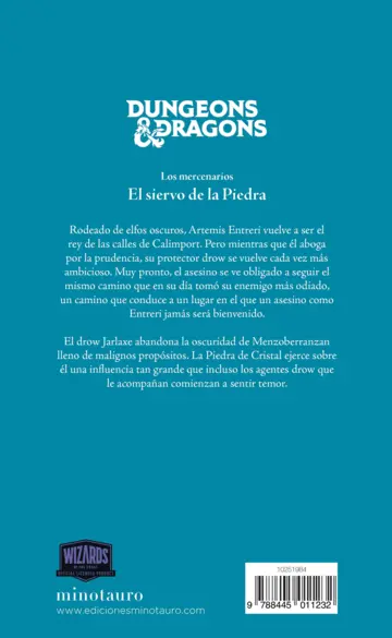 Contraportada Los Mercenarios nº 01/03 El siervo de la piedra