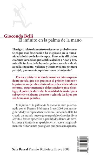 Contraportada El infinito en la palma de la mano