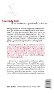 Miniatura contraportada El infinito en la palma de la mano