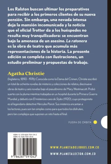 Contraportada La ratonera