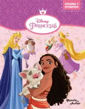 Portada Colorea y diviértete. Princesas