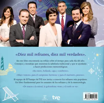 Contraportada Los refranes de El Tiempo. Equipo de El Tiempo de RTVE