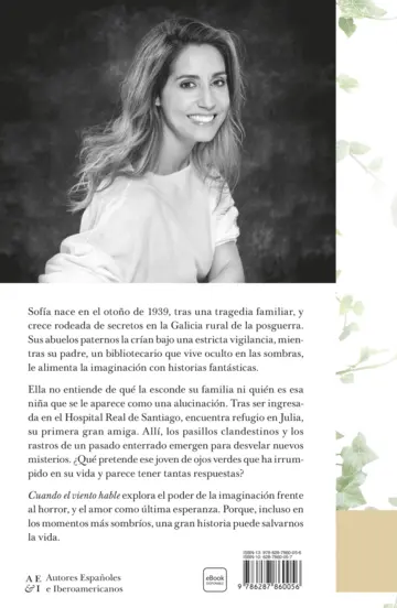 Contraportada Cuando el viento hable