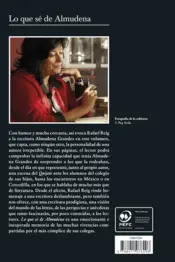 Miniatura contraportada Lo que sé de Almudena