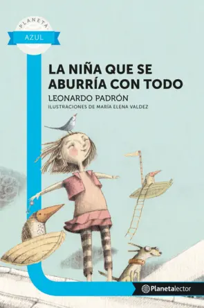 Portada La niña que se aburría con todo