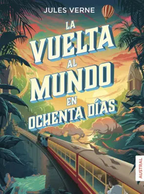 Portada La vuelta al mundo en ochenta días