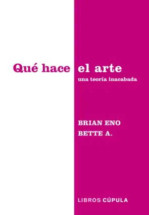 Portada Qué hace el arte