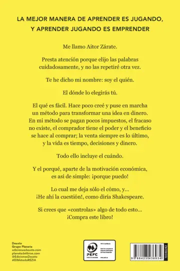 Contraportada El método REZIA