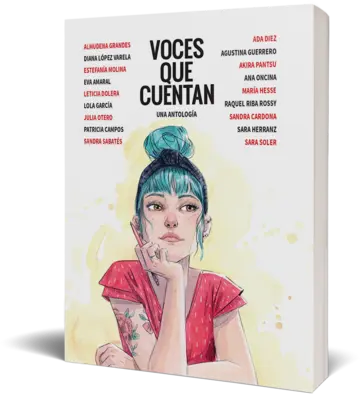 Portada Voces que cuentan (novela gráfica)