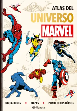 Portada Atlas del universo Marvel