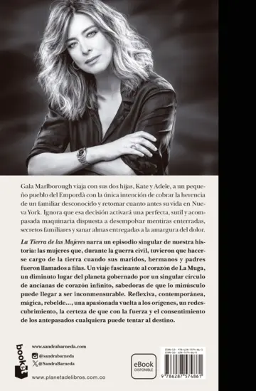 Contraportada La Tierra de las Mujeres