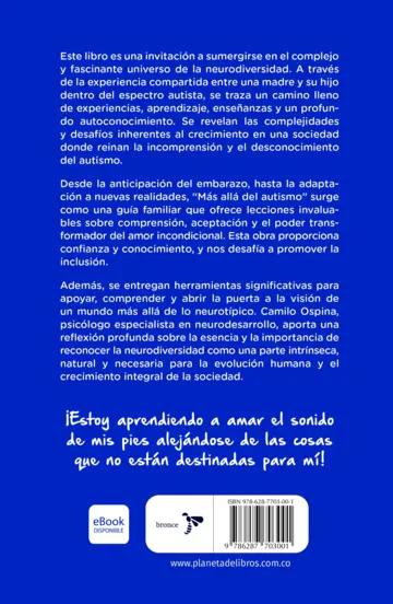 Contraportada Más allá del autismo