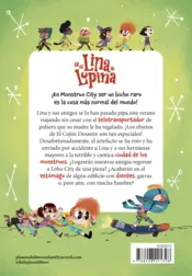 Miniatura contraportada Lina Lupina 3. Desventuras en Monstruo City