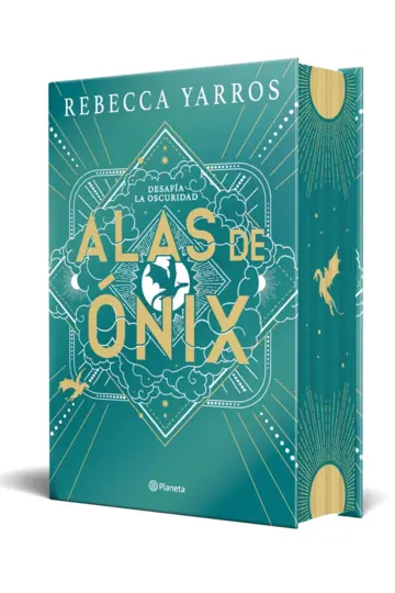 Contraportada Alas de ónix (Empíreo 3)