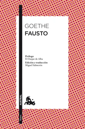 Portada Fausto - Goethe
