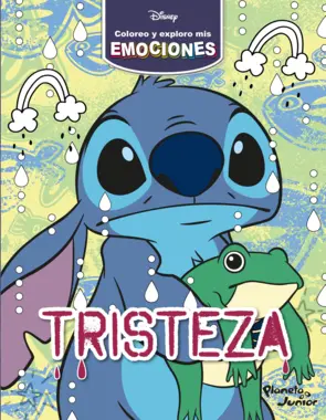 Portada Coloreo y exploro mis emociones. Tristeza