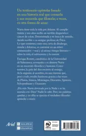 Miniatura contraportada Querido profe, me invaden las tinieblas