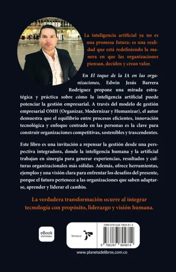 Contraportada El toque de la IA en las organizaciones