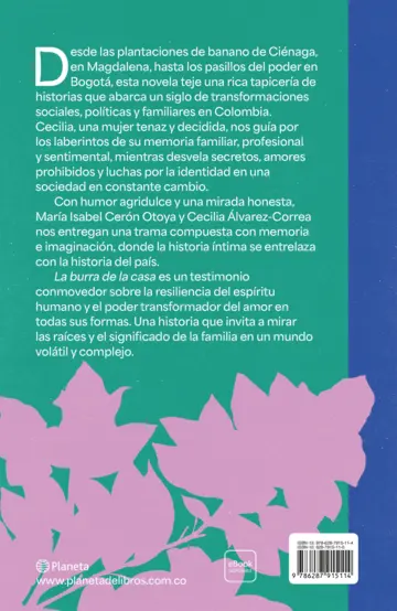Contraportada La burra de la casa