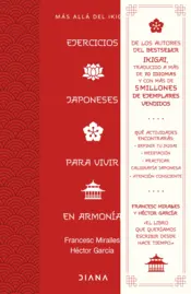 Portada Ejercicios japoneses para vivir en armonía. Más allá del ikigai