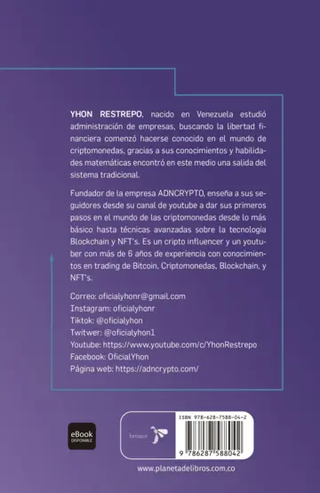 Contraportada Programa de formación en Criptomonedas