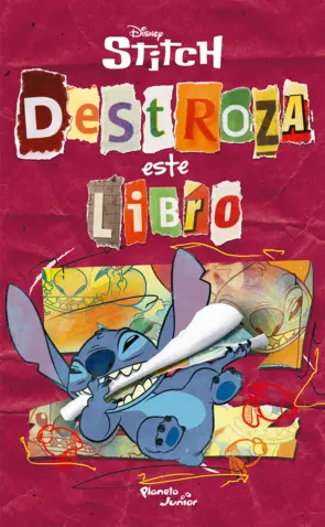 Portada Stitch. Destroza este libro