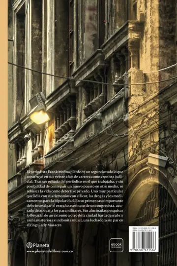 Contraportada Lady Masacre