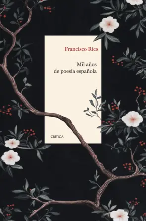Portada Mil años de poesía española