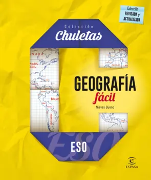 Portada Geografía fácil para la ESO