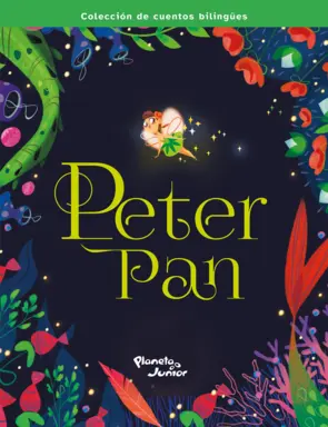 Portada Peter Pan. Bilingüe