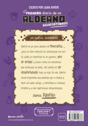 Miniatura contraportada Minecraft. Pequeño diario de un aldeano desafortunado