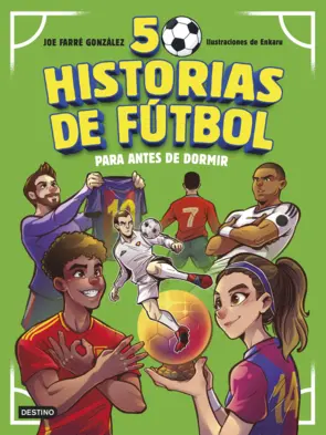 Portada 50 historias de fútbol para antes de dormir