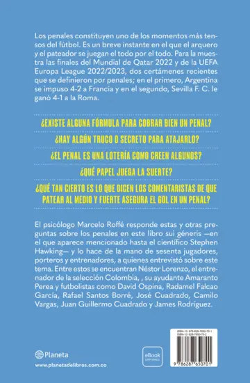 Contraportada El penal mental: ¿preparación o suerte?