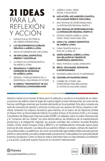 Contraportada América Latina en el mundo