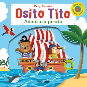 Portada Osito Tito. Aventura pirata
