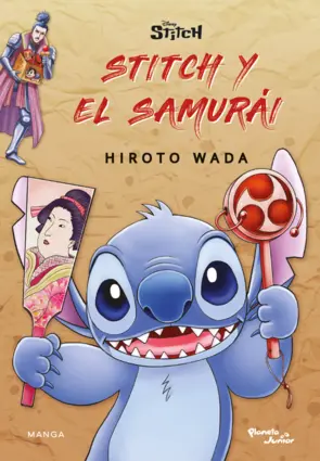 Portada Stitch y el samuraí