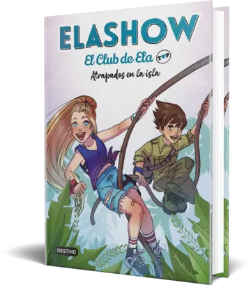 Portada Elashow. El club de Ela Top 3. Atrapados en la isla