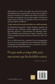 Miniatura contraportada Mentalidad Imparable