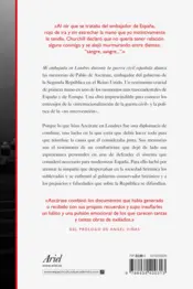 Miniatura contraportada Mi embajada en Londres durante la guerra civil española