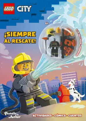 Portada Siempre al rescate. LEGO