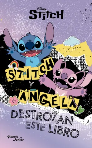 Portada Stitch & Angela destrozan este libro