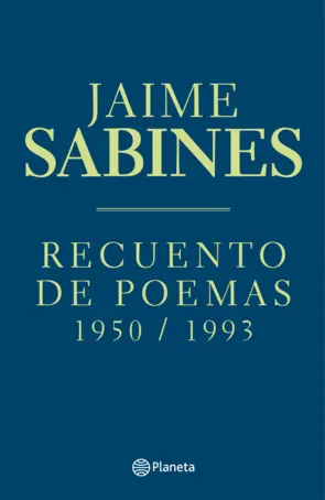 Portada Recuento de poemas