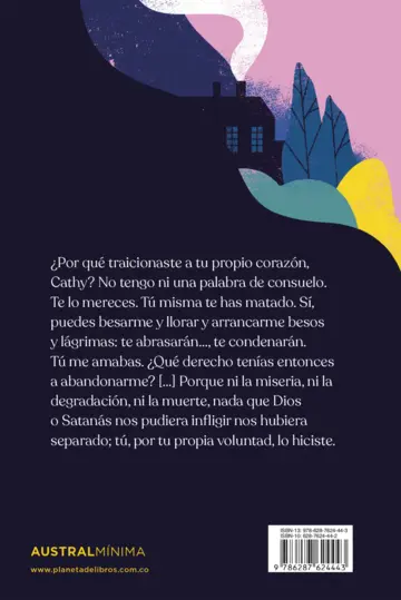 Contraportada Cumbres borrascosas