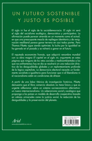 Contraportada Hacia un socialismo ecológico