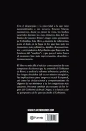 Miniatura contraportada Entre la espada y el cambio