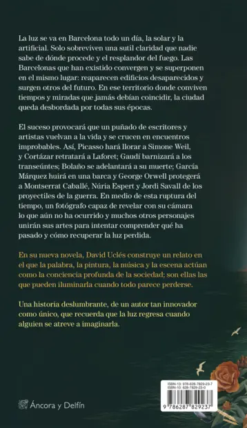 Contraportada La ciudad de las luces muertas