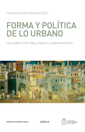 Portada Forma y politica de lo urbano